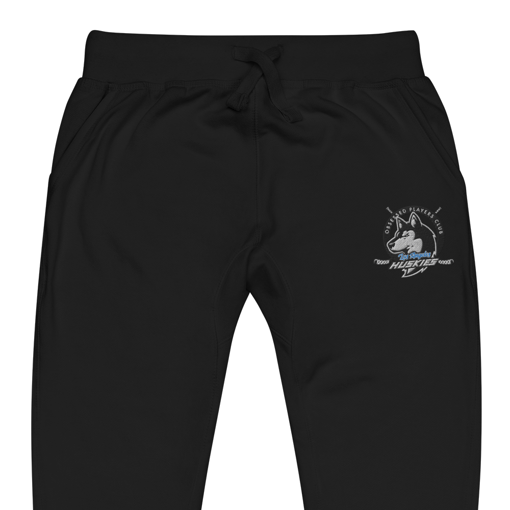 Huskies Unisex Fleece Sweatpants