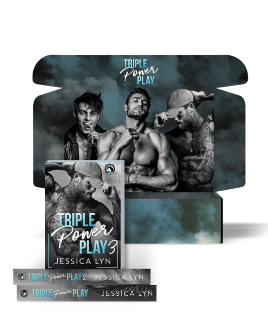 Triple Power Play Three Book Bundle with SWAG and ART