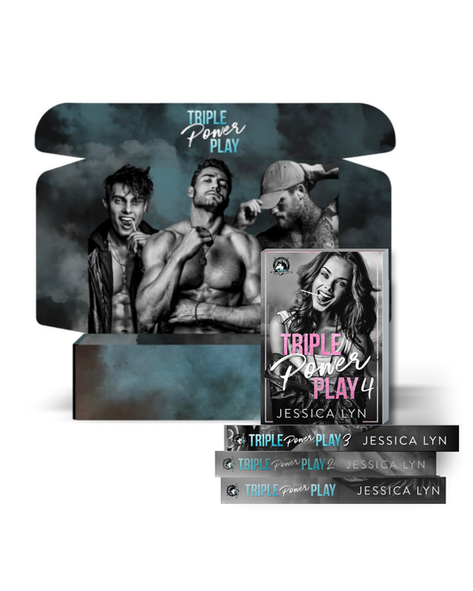 Triple Power Play Four Book Bundle with SWAG and NSFW ART