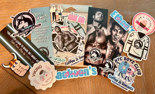 Bookmark and Sticker Pack! (Free Shipping)
