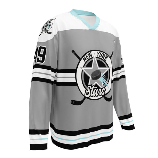 Blackwood #49 New York Stars Recycled Hockey Jersey